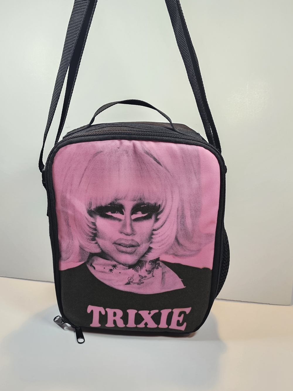 Trixie Mattel Drag Queen Insulated Lunch Bag Crossbody Pink Collectible